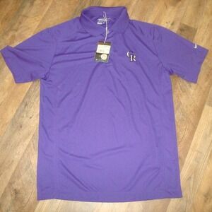 COLORADO ROCKIES NIKE GOLF POLO SHIRT VINTAGE 2013